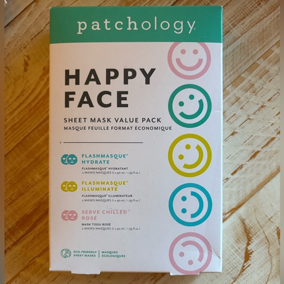 Patchology ‘Happy Face’ Sheet Mask 6-Pack Kit - Picture 6 of 7